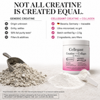 Cellegant® Clinical Creatine + Collagen Powder for Women